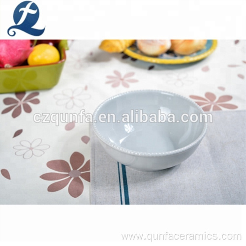 Tableware Round Color Pasta Bowl Design Ceramic Bowl